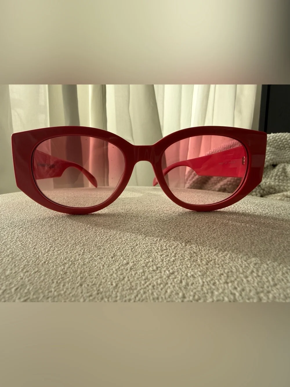 Alexander McQueen Pink Sunglasses